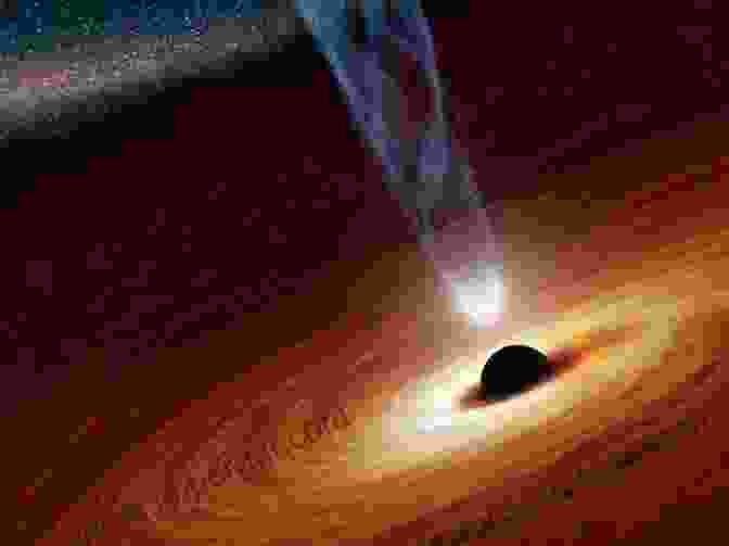 A Black Hole, With Its Swirling Accretion Disk And Jets Of Matter Shooting Out From The Poles Black Holes Supernovae More (Everyone S Guide 13)