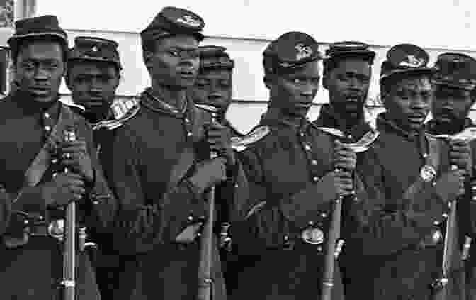 A Group Of African American Soldiers From The 4th United States Colored Infantry Marching In Formation A Regiment Of Slaves: The 4th United States Colored Infantry 1863 1866