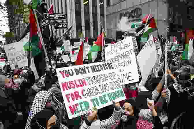 A Group Of Palestinian Activists Hold A Protest Against The Israeli Occupation. The Israeli Peace Movement: Anti Occupation Activism And Human Rights Since The Al Aqsa Intifada (Library Of Modern Middle East Studies)