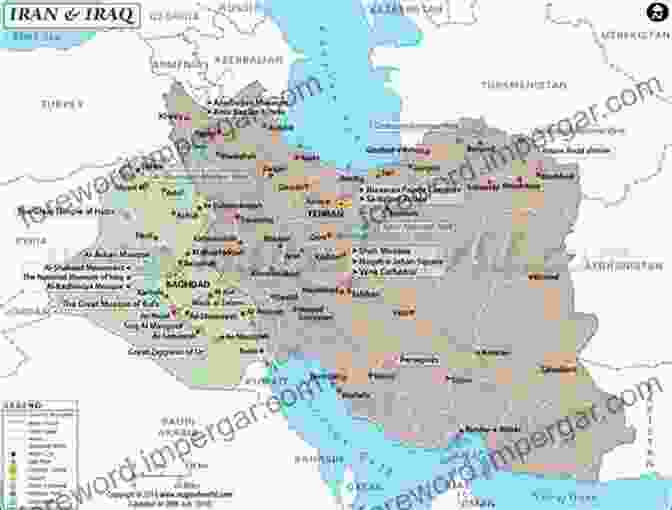 A Map Of Iran And Iraq During The Second World War, Showing The Major Battlefronts And Troop Movements Persian Gulf Command: A History Of The Second World War In Iran And Iraq