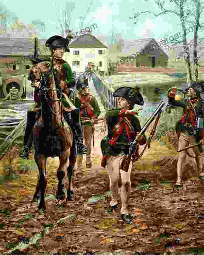 A Painting Of Hessian Soldiers During The Revolutionary War The Hessians And The Other German Auxiliaries Of Great Britain In The Revolutionary War