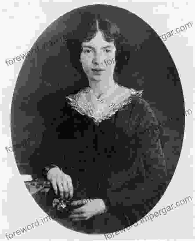 A Portrait Of Emily Dickinson, Looking Solemn And Secretive. Thekiller Eliot Dickinson