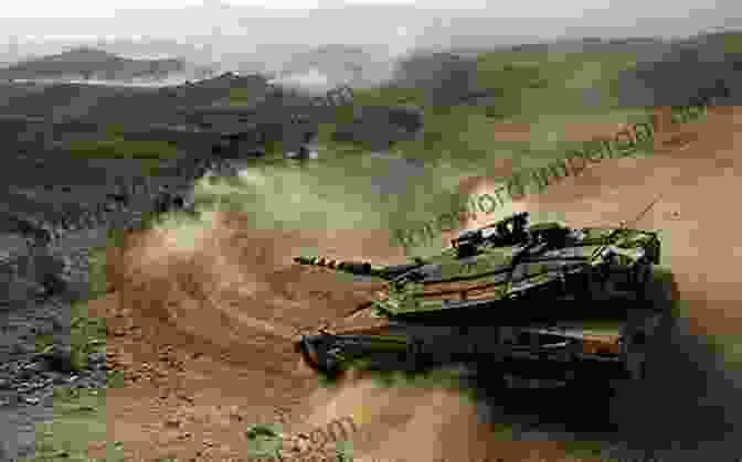 A Tank On The Move. Armored Fighting Vehicles In The Vietnam War: Armored Infantry And Cavalry Tanks Howitzers Gun Trucks