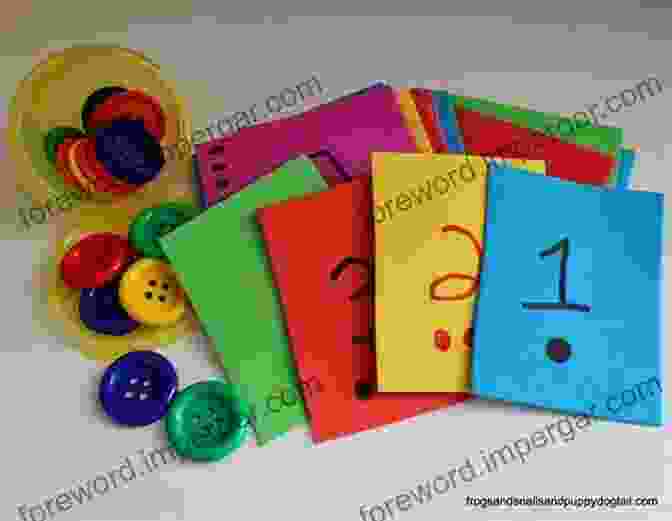 A Toddler Uses A String To Thread Colorful Buttons, Counting Each Button As They Go. Baby Steps To STEM: Infant And Toddler Science Technology Engineering And Math Activities