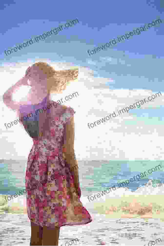 A Woman Looking Out At The Ocean, Dreaming. Write Him Off: Journal Prompts To Heal Your Broken Heart In 30 Days: Journal