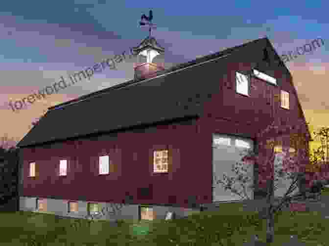 An Image Of A Traditional New England Barn With A Post And Beam Construction And A Large Hayloft. American Barns (Shire Library USA 751)