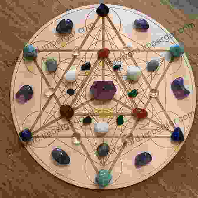 An Intricate Crystal Grid, Connecting Multiple Crystals To Create A Vortex Of Energy, Amplifying Their Collective Power Stone Spirit Magic: An Indispensable Resource On Crystals For Witchcraft Practitioners