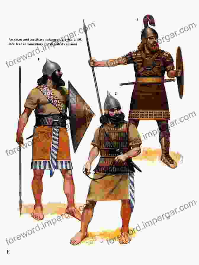 Assyrian Warriors Known For Their Powerful Army A History Of The Babylonians And Assyrians