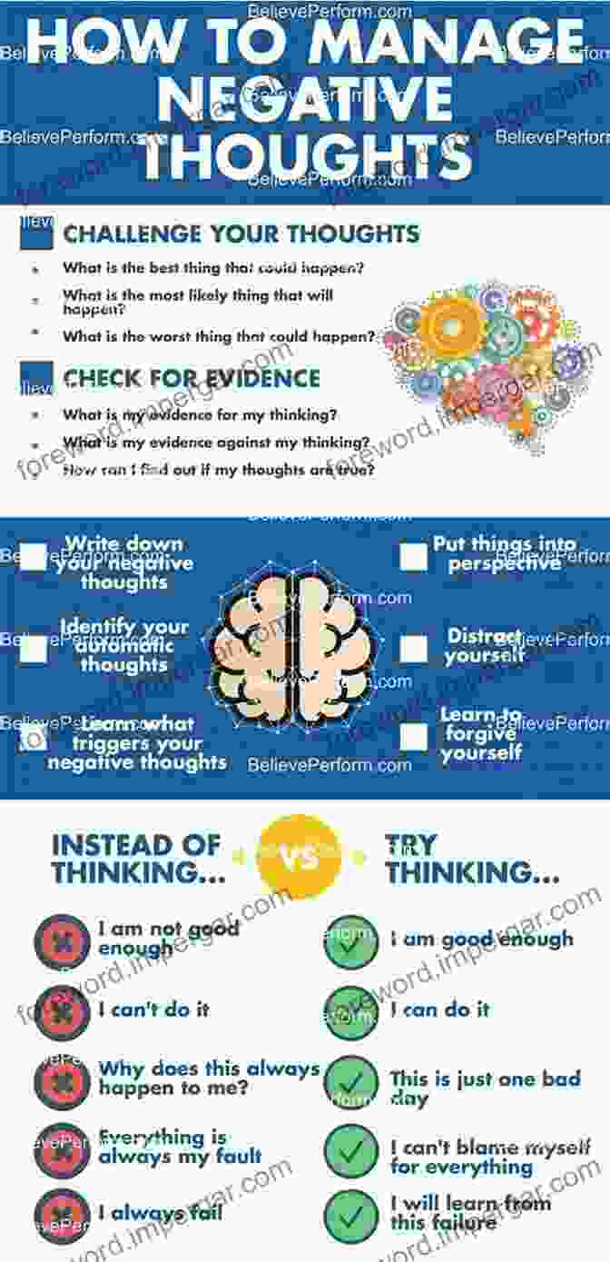 Challenging Negative Thoughts STOP OVERTHINKING: A Step By Step Guide For A Positive Mindset Be Free Of Your Thoughts And Full Of Energy