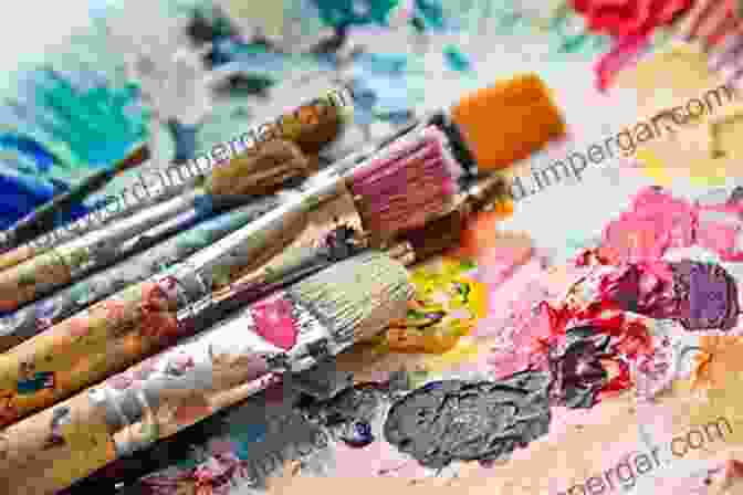 Colorful Array Of Paints And Brushes Art Art Art Before Words : Volume Two (Art Art Art Before Words 2)