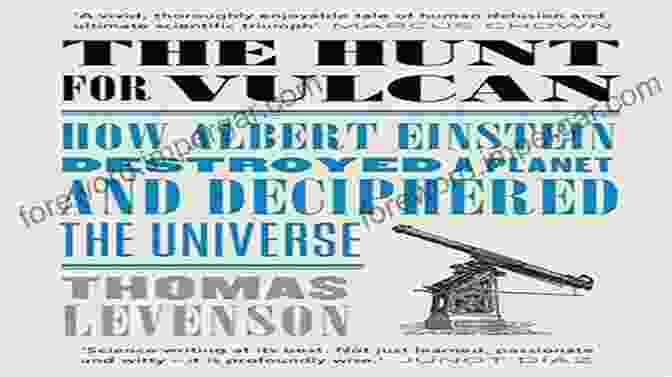 Image Of The Hunt For Vulcan Book Cover The Hunt For Vulcan: And How Albert Einstein Destroyed A Planet Discovered Relativity And Deciphered The Universe