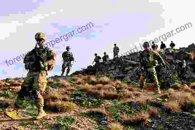 Infantry Soldiers Patrolling Through The Mountains Of Afghanistan Small Unit Actions In Afghanistan (Vanguard Of Valor 2)