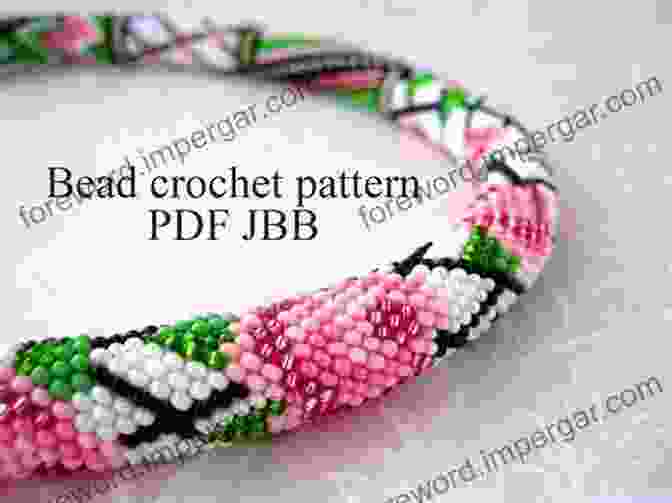 Intricate Bead Crochet Patterns Adorned With Vibrant Beads Crafting Conundrums: Puzzles And Patterns For The Bead Crochet Artist