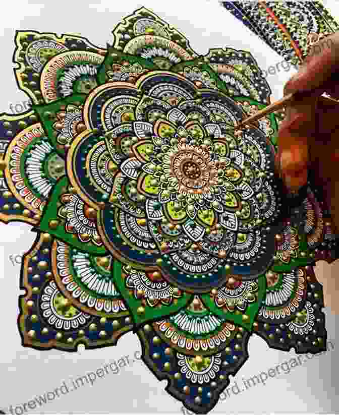 Intricate Mandala Design With Vibrant Colors 100 Mellow Mandalas And Peaceful Patterns Volume 2: 100 Mandalas And Patterns To Reduce Stress And Relax Mind And Body