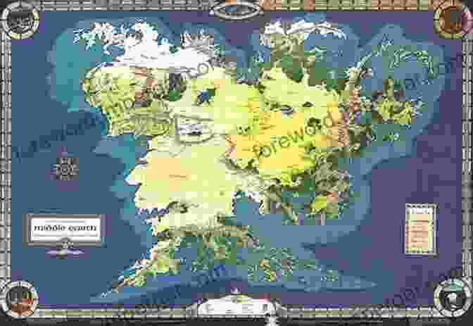 Intricate Map Of Middle Earth, Showcasing The Vast Landscapes And Key Locations The History Of The Decline And Fall Of The Roman Empire: Complete And Unabridged (With All Six Volumes Original Maps Working Footnotes Links To Audiobooks And Illustrated)