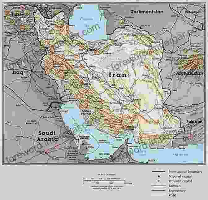 Map Of Modern Iran A History Of Modern Iran