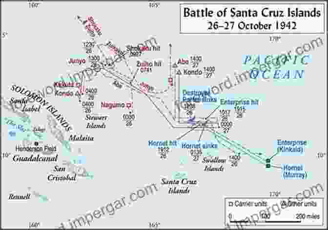 Map Of The Santa Cruz Islands, The Site Of The Pivotal Battle Carrier Strike: The Battle Of The Santa Cruz Islands October 1942 (The Guadalcanal Battles 4)