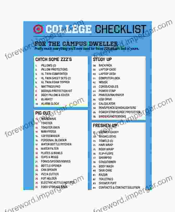 Pre College To Do List: Planning For Success Pre College To Do List: A Guide For Families Preparing For The College Application And Scholarship Process