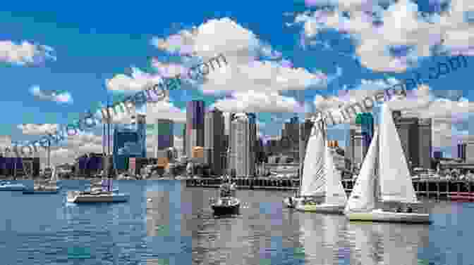 Sailboats Grace The Waters Of Boston Harbor Boston Harbor Eric Wiberg