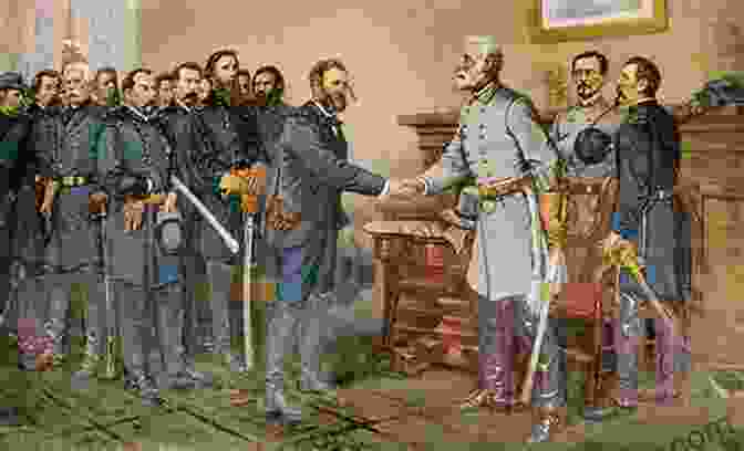 Surrender Of Confederate Forces At Appomattox Court House Battle Lines: A Graphic History Of The Civil War