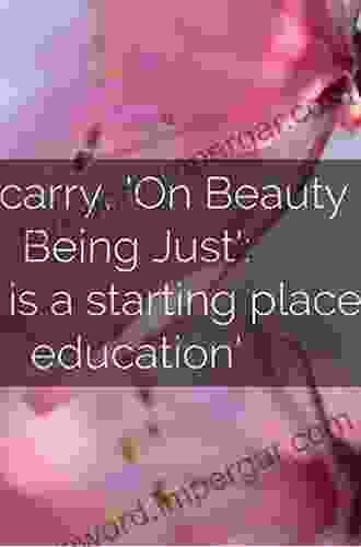 On Beauty And Being Just