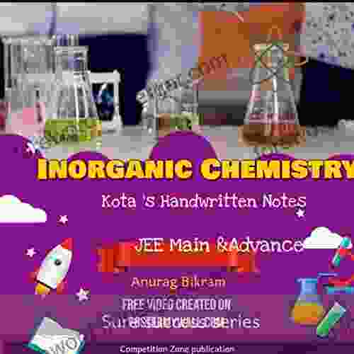 Kota S Inorganic Chemistry Handwritten Notes: JEE Main Advance (Success 1)